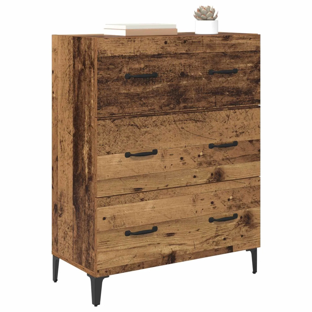 Credenza con cassetto Legno vecchio 69,5 x 34 x 90 cm 880643
