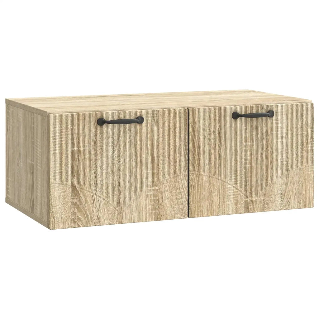 Mobile Porta TV da Muro Rovere Sonoma 78,5 x 41 x 30 cm 899027