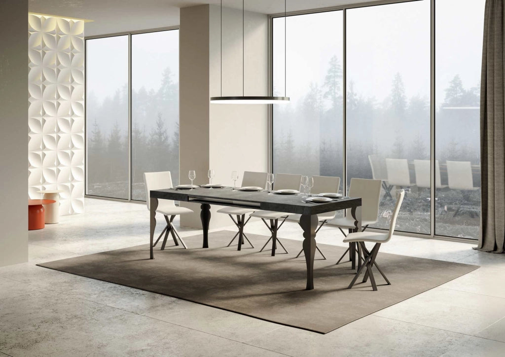 Tavolo Allungabile 180-284x90x77 cm Paxon Cemento