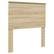 Testiera | Testata con Testiera | Testata Rovere Sonoma 90 cm Legno multistrato