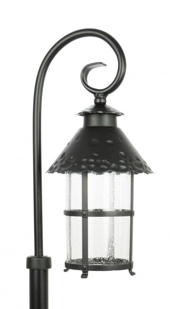 Lampione da esterno Toledo retro 166cm E27 nero IP23