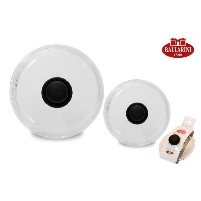 Ballarini 333302.32 Specials Coperchio per Pentole Bombato in Vetro 32 cm lavabile in lavastoviglie colore Trasparente