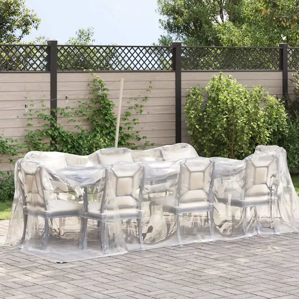 Telone Trasparente con Occhielli 2x4 m in Polietilene 4018505