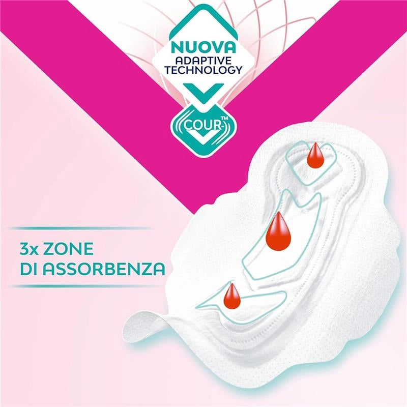 NUVENIA ASSORBENTE PURE SENSITIVE ULTRA CON ALI SUPERFICIE DELICATA PER PELLI SENSIBILI 12 PZ