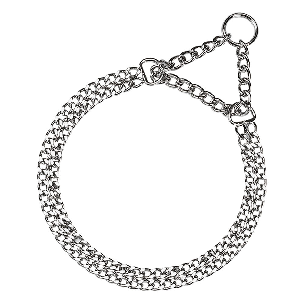 COLLARE PER CANE SEMI STRANGOLO 'CHROME' 'CSS5624'- cm 48 / 56- 3 pezzi  - FERPLAST