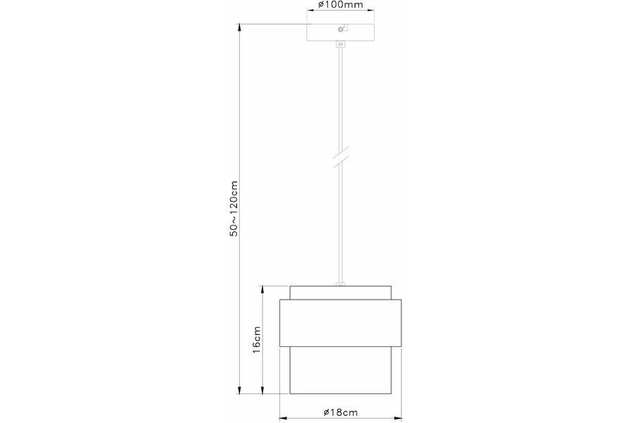 Lampada a sospensione cromata vetro Quan E27 40W Reality