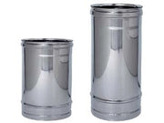 TUBO ACCIAIO INOX AISI 304 MONOPARETE SPESSORE MM.0,5  ø mm.80  cm.50