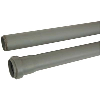 TUBO SCARICO IDRICO AD INNESTO 1 BICCHIERE - PP GRIGIO MM 40 CM  50- 20 pezzi