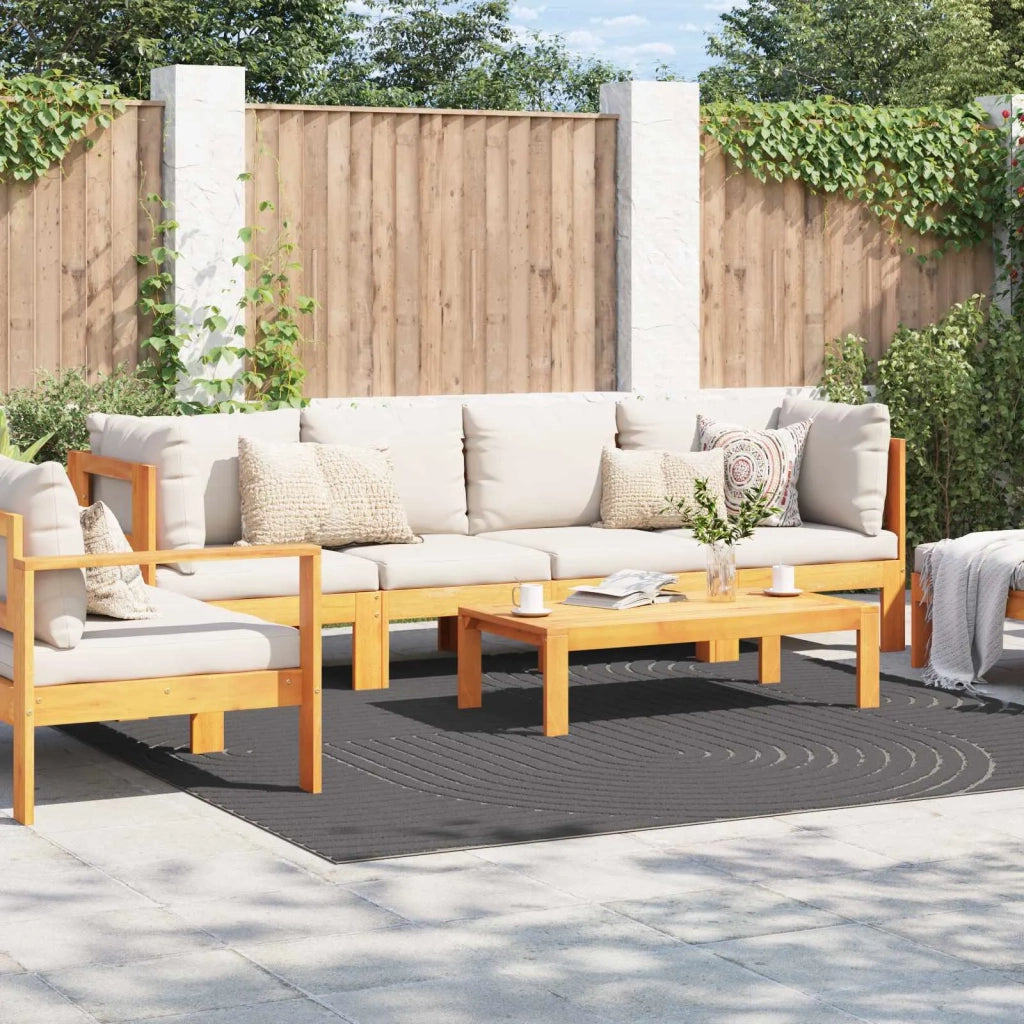 Tappeti per area PALMERAS Antracite 240 x 240 cm Poliestere 42022618