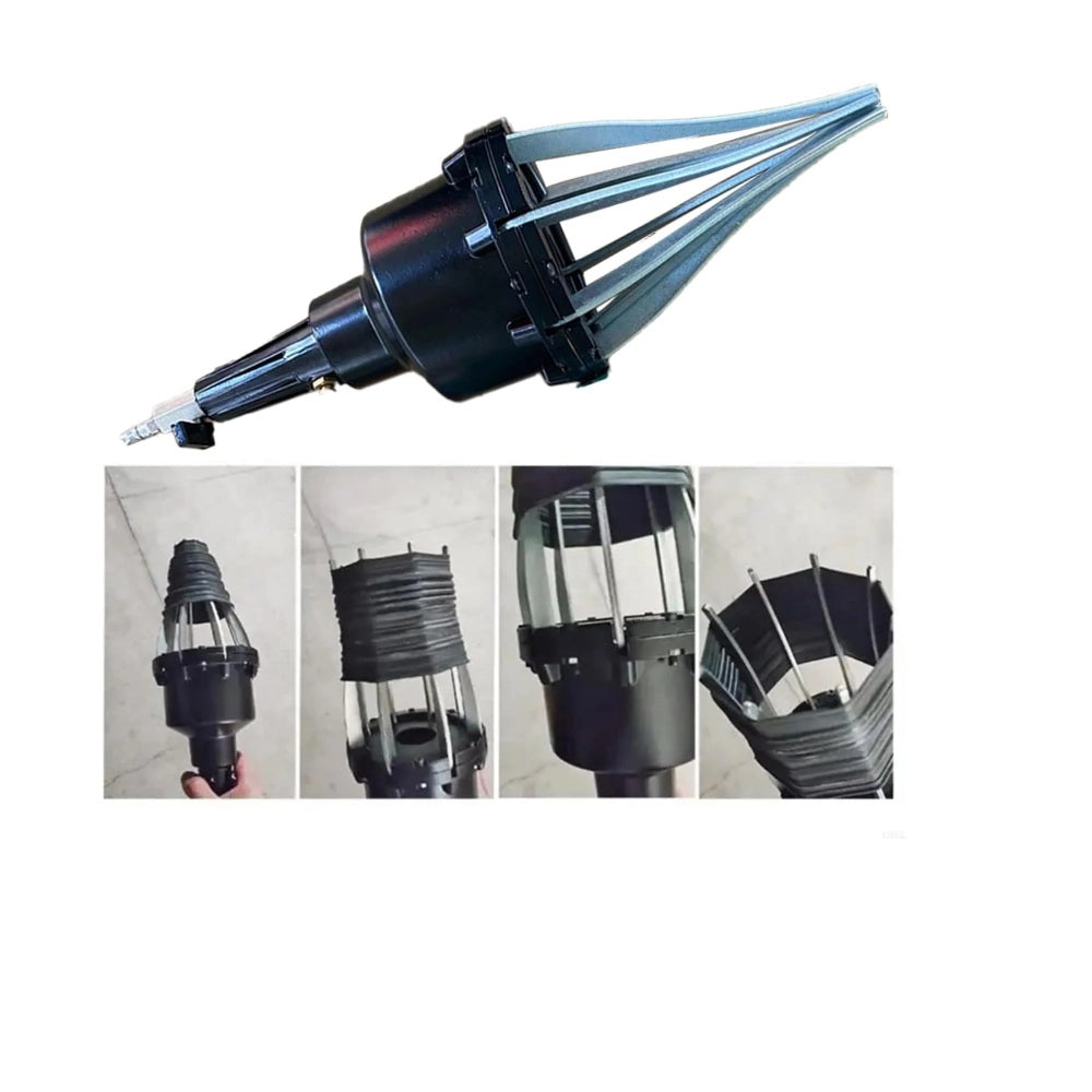 Utensile pneumatico per montaggio cuffie semiasse 8 bar Divaricatore con ganasce espandibili fino a 120 mm per giunti omocinetici uso professionale