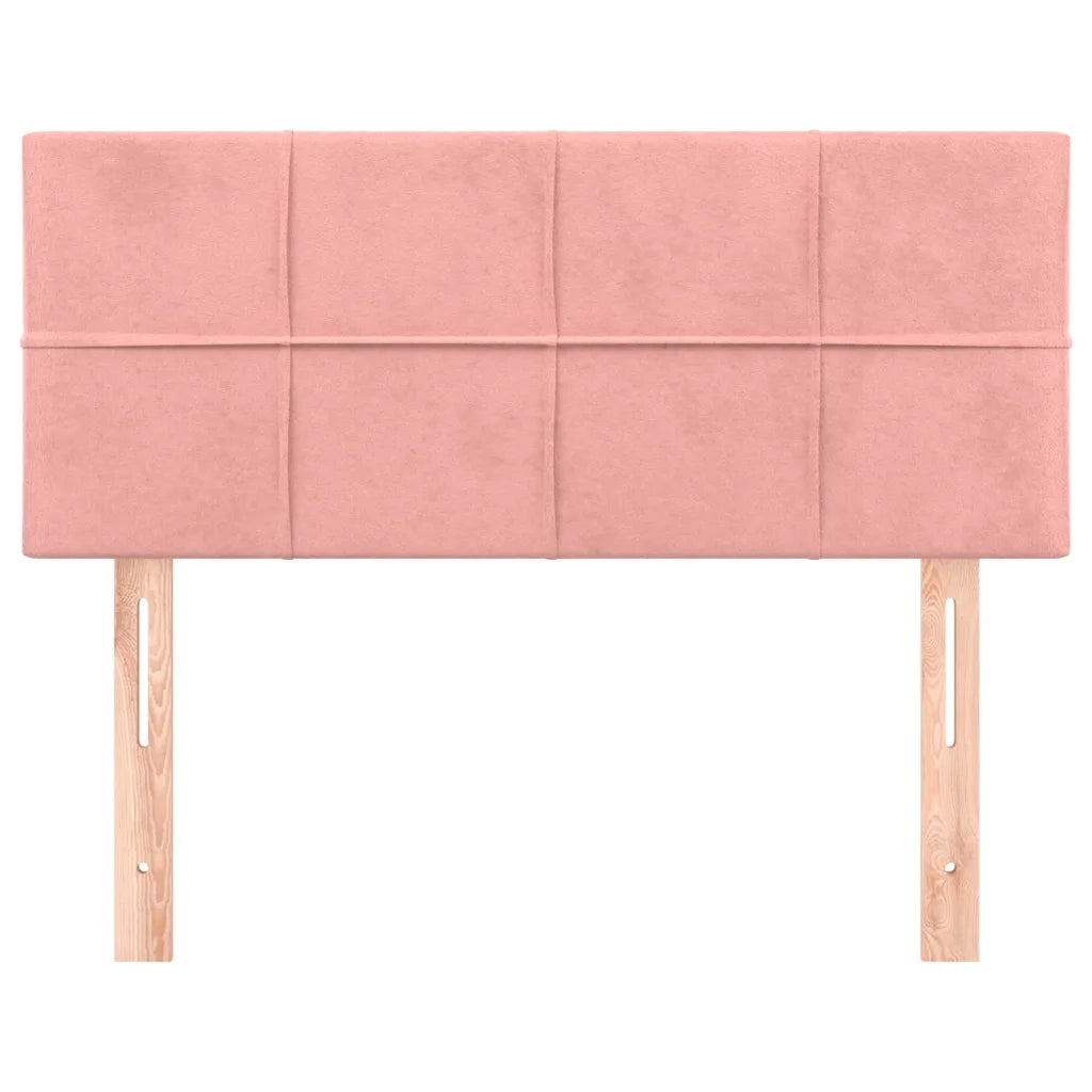 Testiera | Testata Rosa 80x5x78/88 cm in Velluto