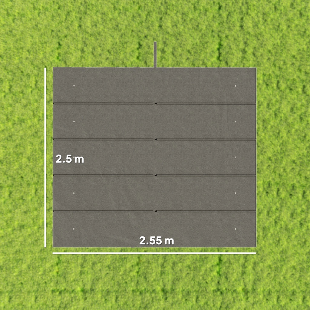 Tettuccio per Gazebo 3x3 m ¨C Minimal ¨C Grigio Chiaro