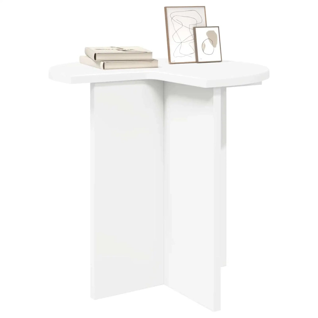 Tavolo laterale Bianco Ø 39 x 38 cm Legno ingegnerizzato 8001079