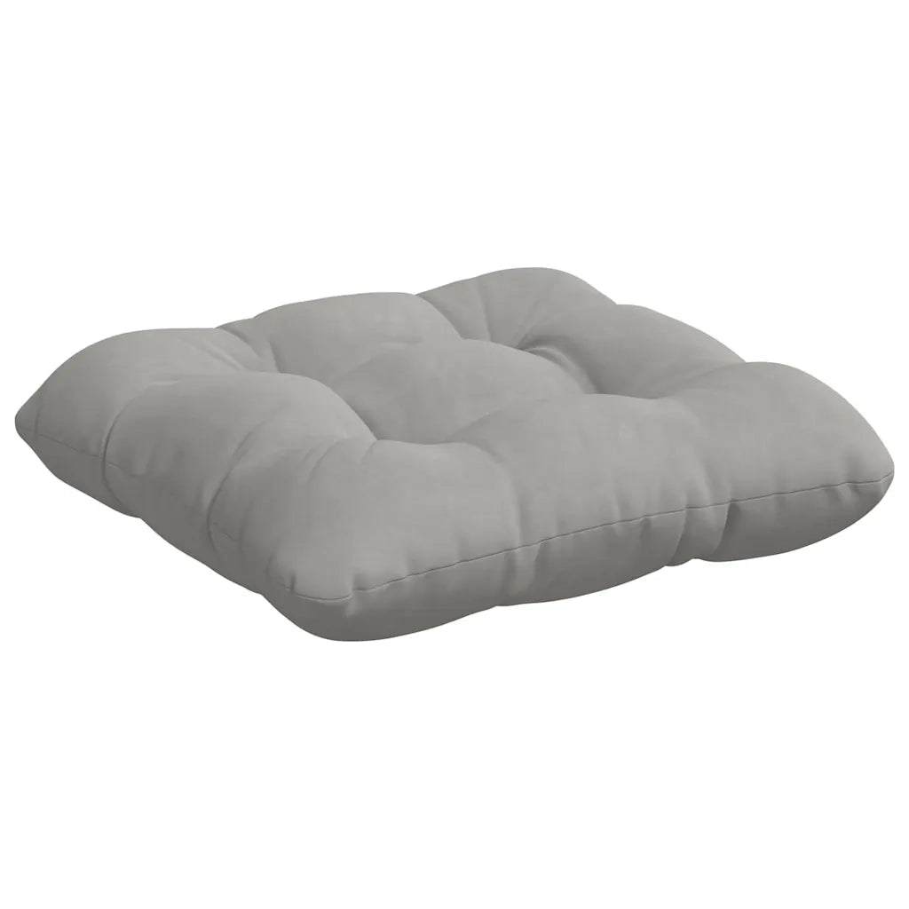 Cuscini per Seduta 4 pcs Grigio chiaro 45 x 45 cm 42015133