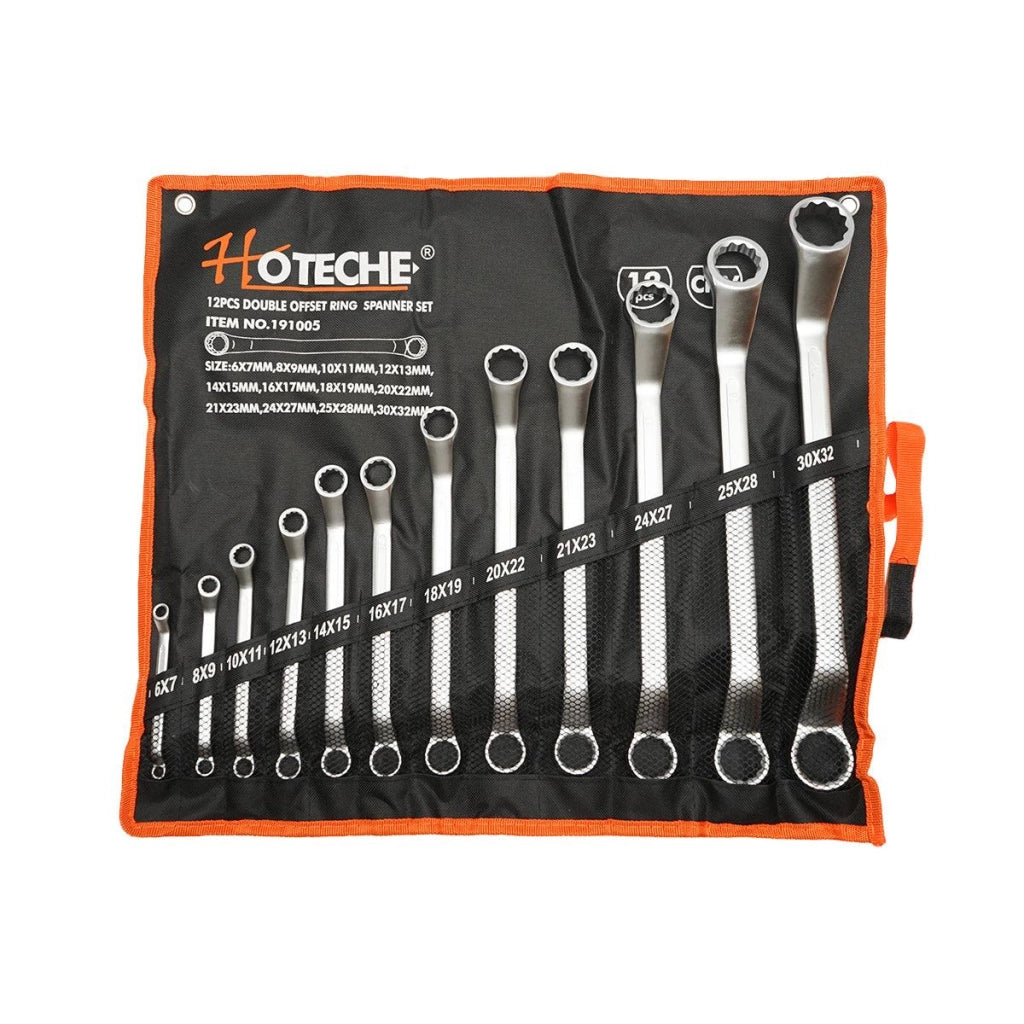 Set chiavi ad anello 12 pezzi 6-32mm Hoteche