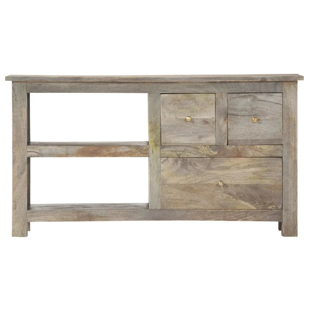 Mobile Porta TV 100x30x55 cm in Legno Massello di Mango 286385