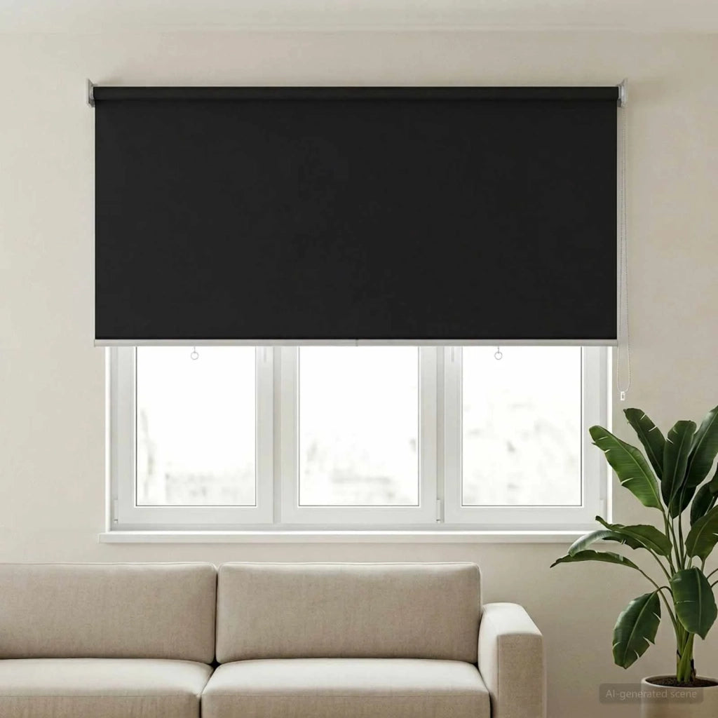 Voletta a rullo | Tenda a rullo con protezione UV Antracite 140 x 140 cm