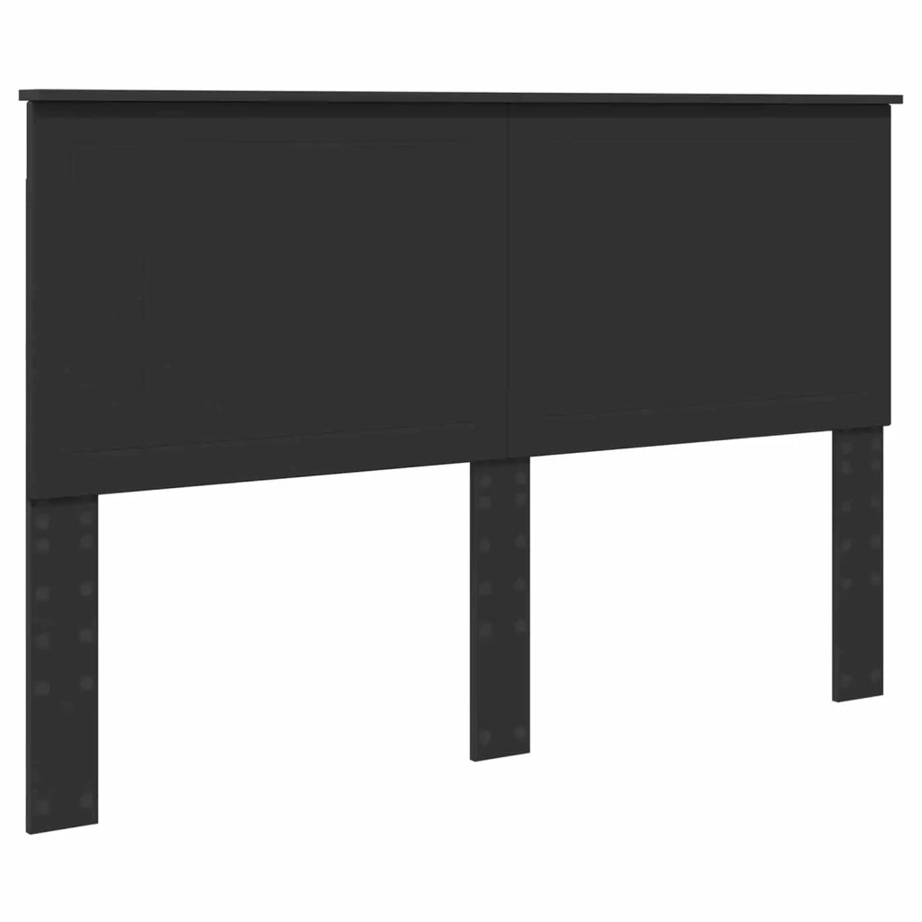 Struttura del letto Nero 150 x 200 cm Legno Ingegnerizzato 3411104