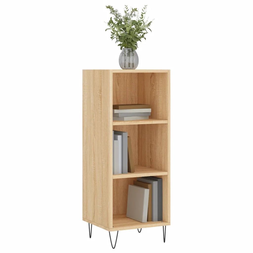 Credenza-Buffet-Armadio da cucina Rovere Sonoma 34,5x32,5x90 cm in Legno Multistrato 901631
