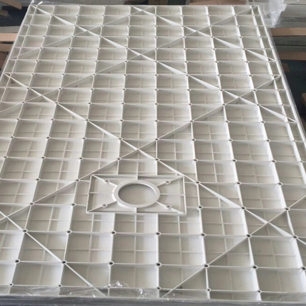 Piatto doccia ultra slim, in smc effetto pietra bianco h 2,6cm Sicena Plaget Bianco,70x160 cm