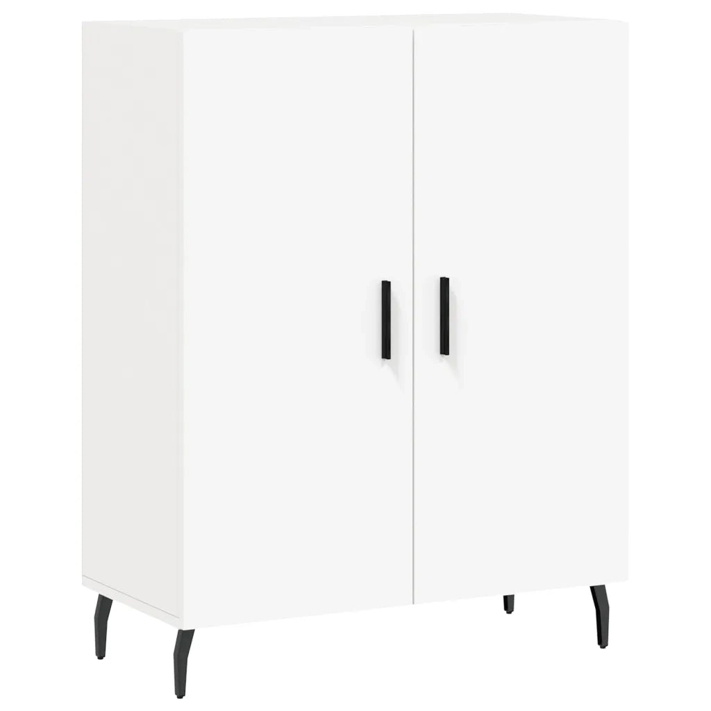 Credenza | Madia | Buffet da pranzo | Armadio da pranzo Bianca 69,5x34x180 cm in Legno Multistrato
