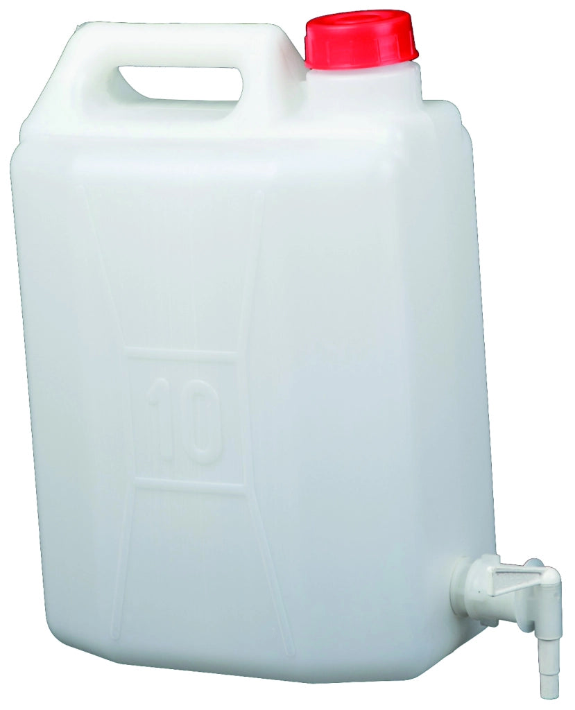 ICS TANICA IN PLASTICA PER ALIMENTI CON RUBINETTO lt. 10