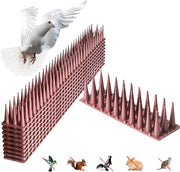 Spine anti uccellagione in plastica 10 pezzi - spine per cattivi uccelli 43 x 4 x 35 cm - spine per protezione colombi - spine per protezione colombi su travi di tetto, cancelli, mensole e balconi