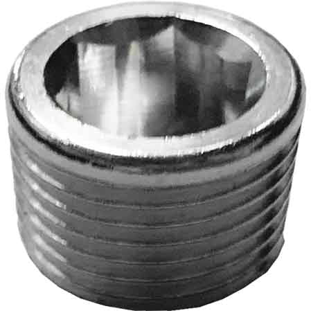 TAPPO CON FILETTO CAVA ESAGONALE 1/4 - 10 pezzi- SPIRALFLEX
