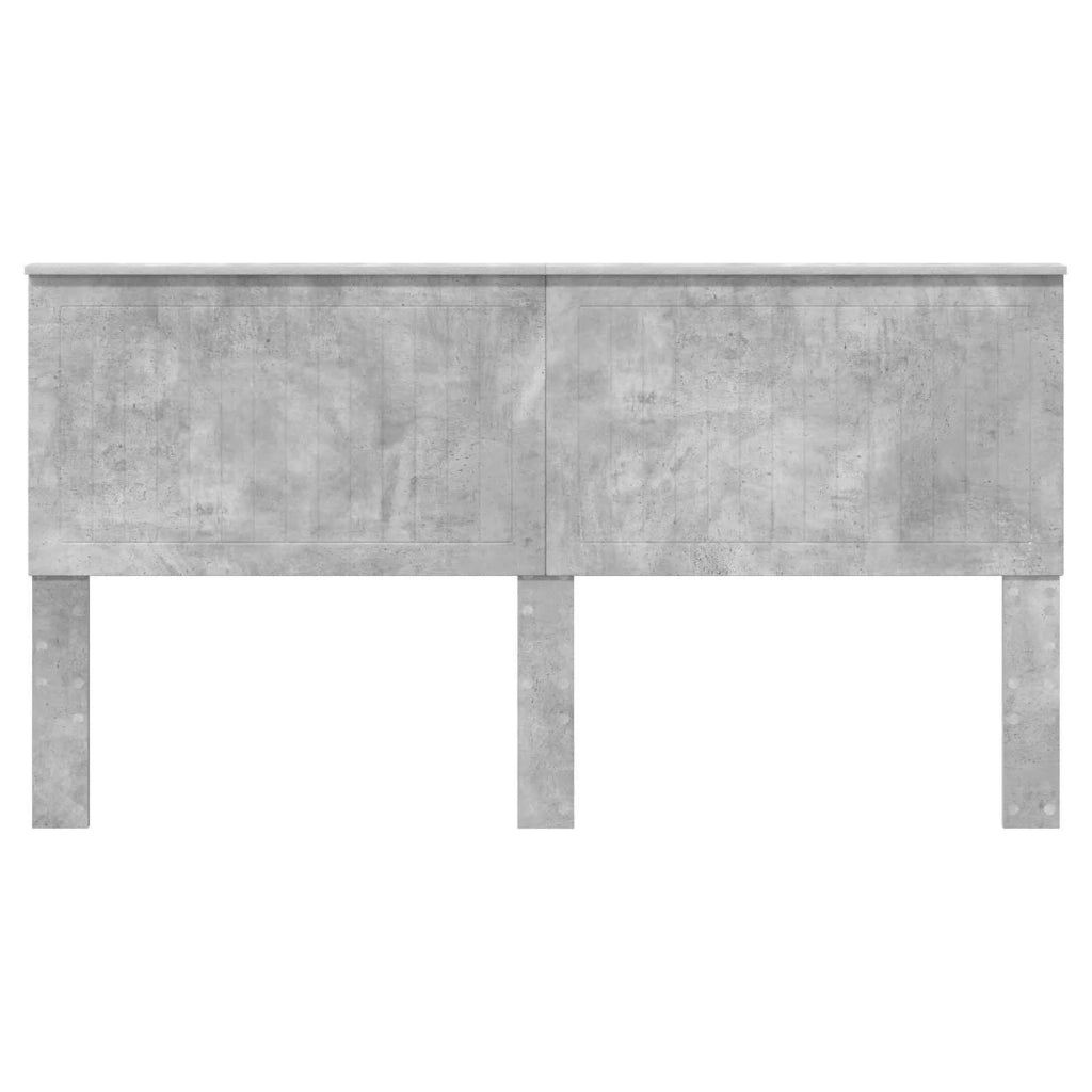 Testiera | Testata con Testiera | Testata Grigio cemento 180 cm Legno multistrato