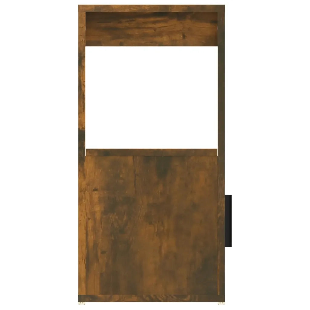 Credenza-Buffet-Armadio da cucina Rovere Fumo 80x30x60 cm in Legno Multistrato