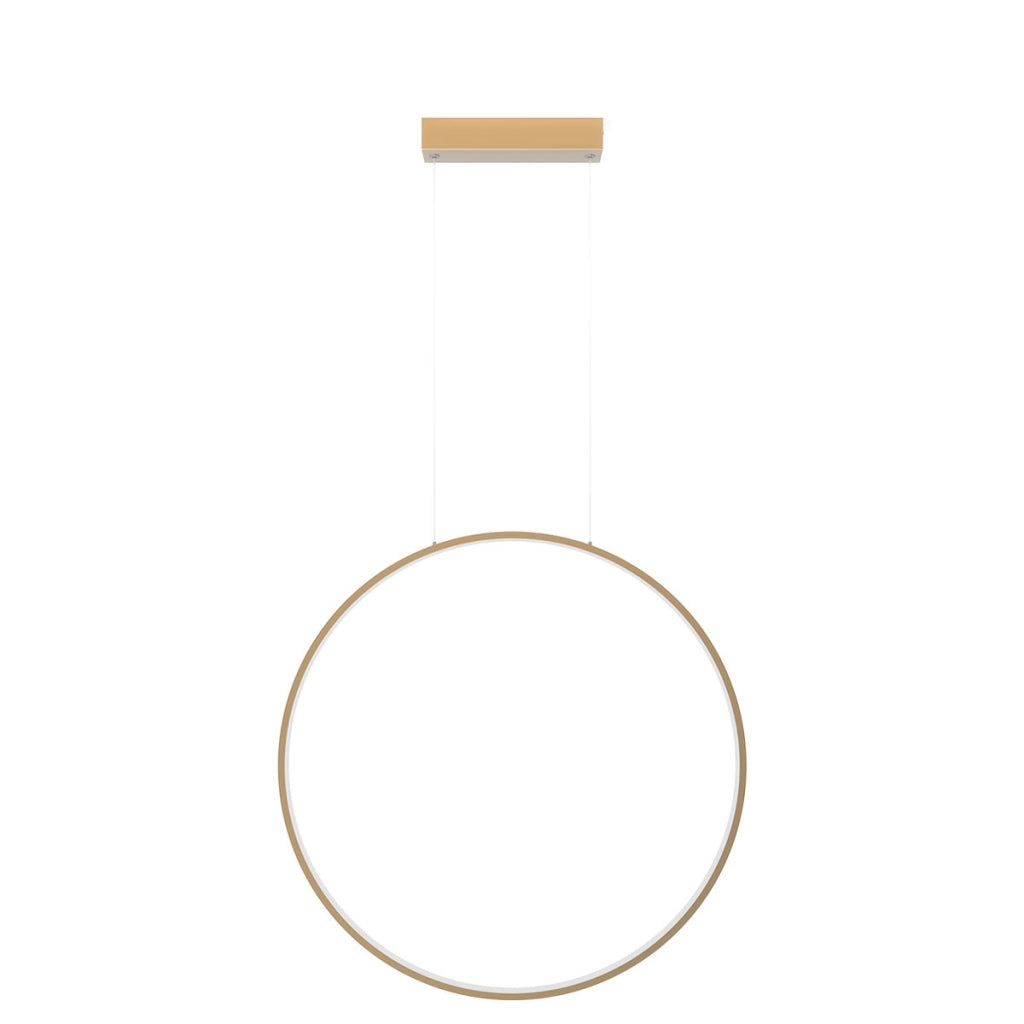 Lampada a sospensione oro Mirror S Ø60 LED CCT IP44