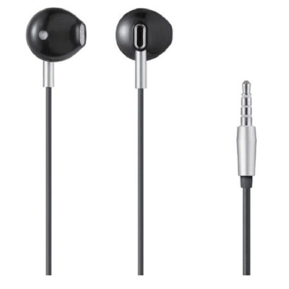 Trade Shop - Auricolari In-ear Cuffie Filo 1,2mt Connettore Aux 3,5mm Per Smartphone Au-9t008 -