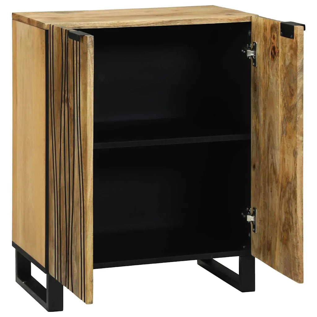 Credenza-Buffet-Armadio da cucina Marrone 60 x 33.5 x 75 cm Legno massello di mango 671848