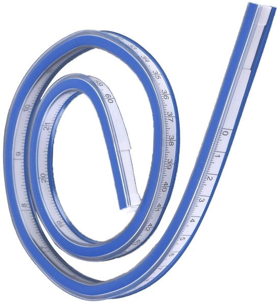 Liniaal Flessibile 60cm - Resistente/Vinile - Doppio Lato