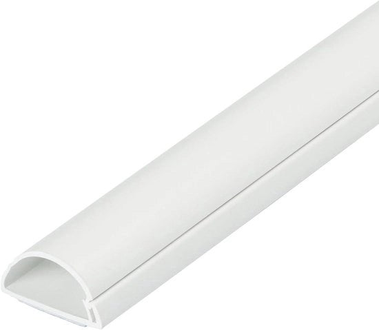 Mini Custodia per Cavi - Autoadesiva - 1 pezzo - Bianco - 30 mm x 15 mm