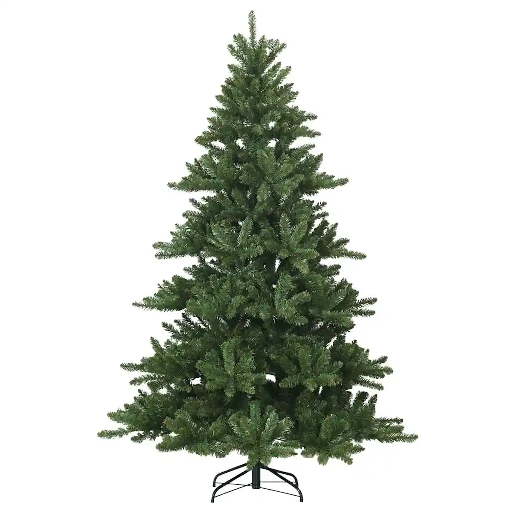 Albero di Natale Artificiale con Rami Pieghevoli Verde 180 cm 42019323
