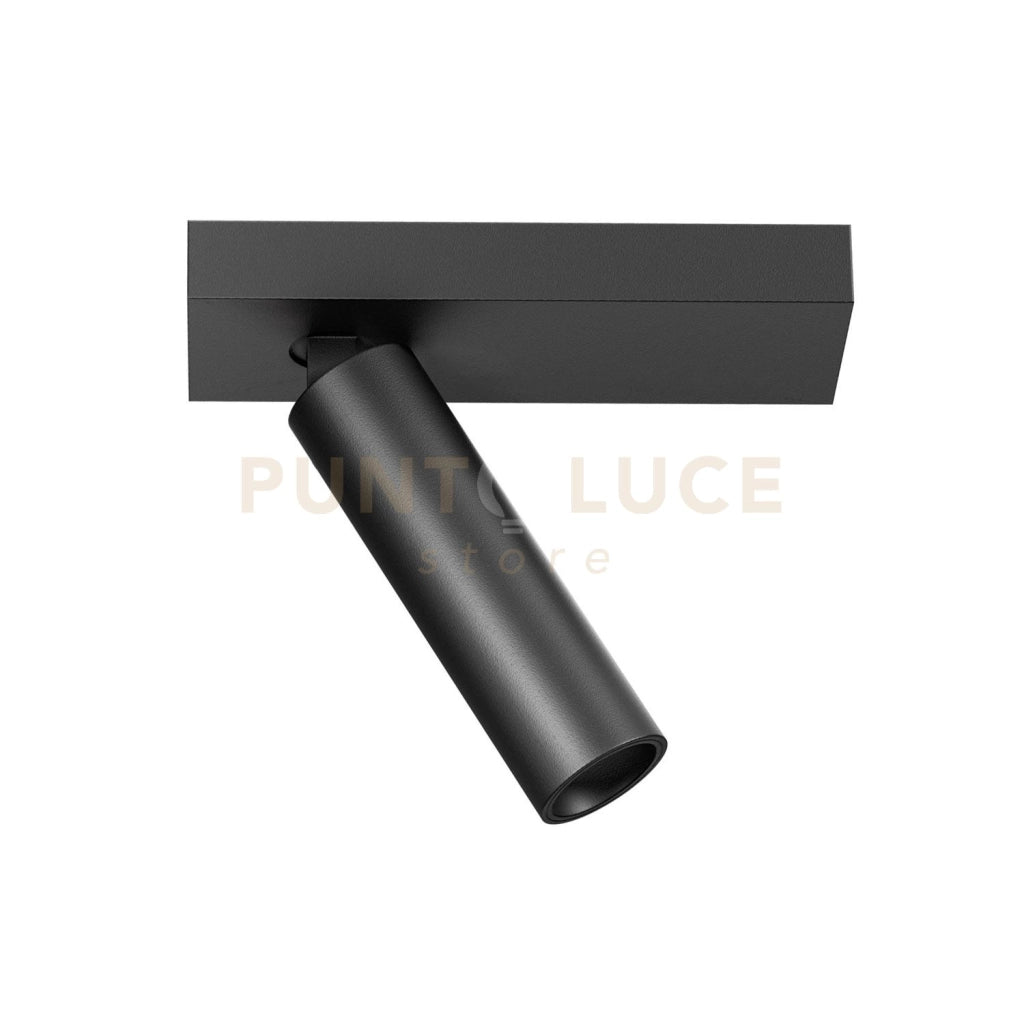 GFA1471H- SPOT FARETTO ORIENTABILE 1 LUCE ATTACCO LED 2700K 500LM 7W NERO SATINATO D.3,5CM ATTACCO 14X4,5CM