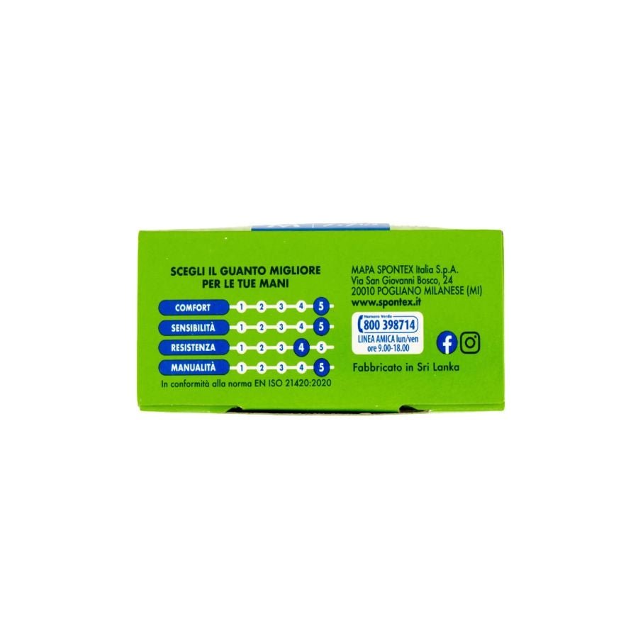 GUANTI EFFETTO SETA IN LATTICE NATURALE 100%  TAGLIA M 7/7,5