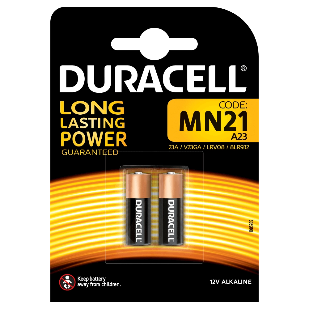Batterie 2pz alcaline mn 21 a23 12v alcaline