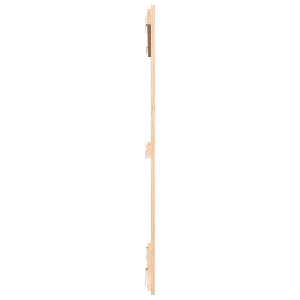 Testiera | Testata da Parete 95,5x3x110 cm in Legno Massello di Pino