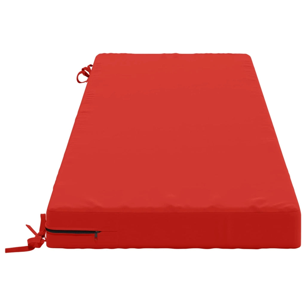 Cuscino per panchina SOEST 100% Poliestere Rosso 950348