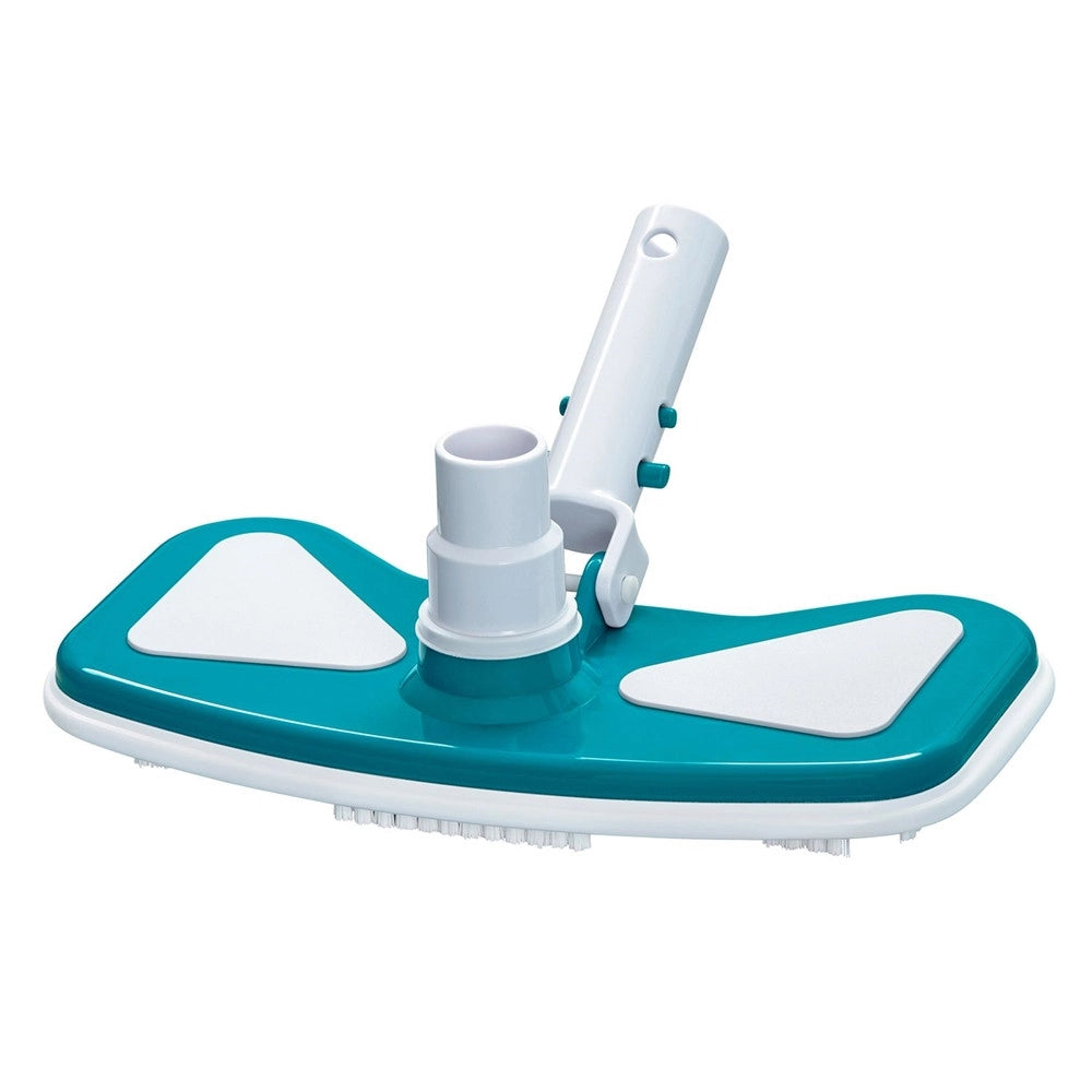 Trade Shop - Testa Aspiratore Spazzole Per Pulizia Fondo Piscine Per Aste Telescopiche Da ø30mm 58282 -
