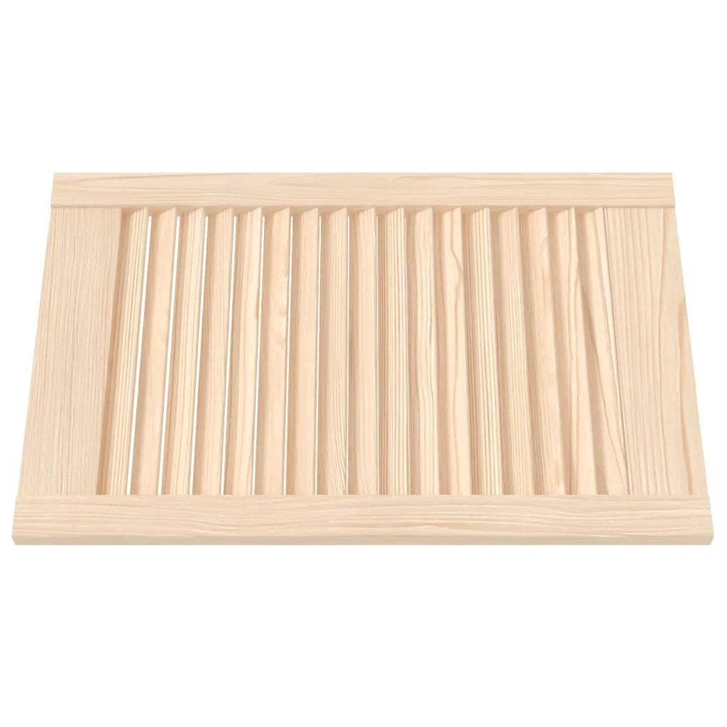 Anta con Design a Lamelle 61,5x39,4 cm in Legno di Pino CFW3197076