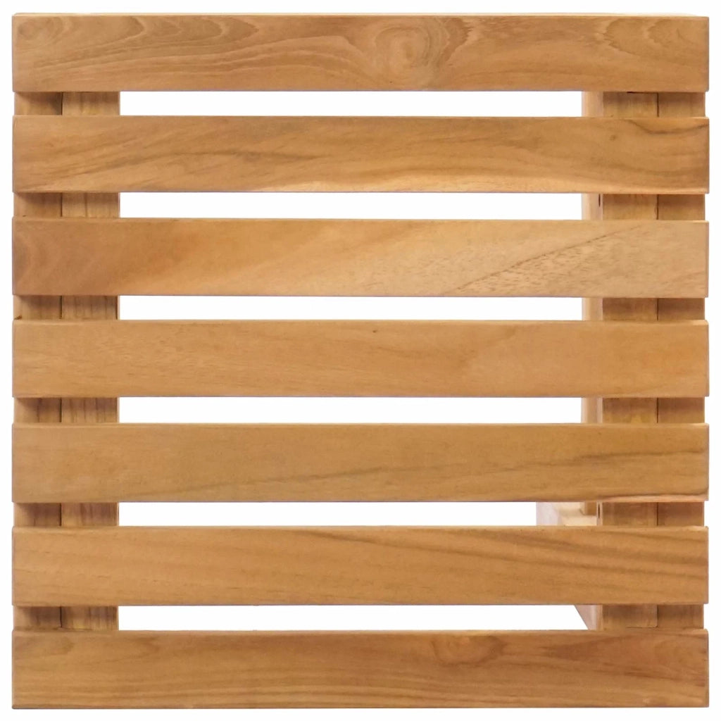 Sgabello da bar 2 pcs Marrone Legno di teak solido 42030009