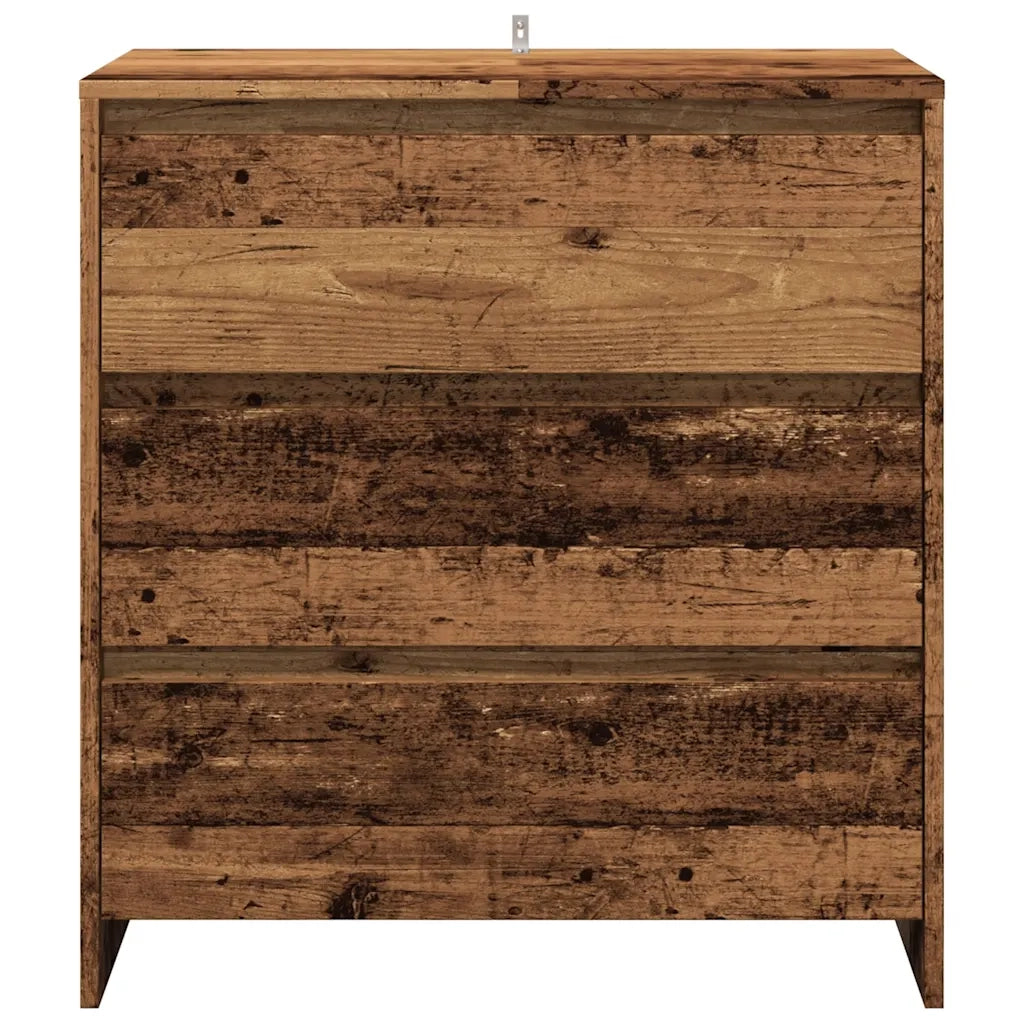 Credenza 2 pz-Set di 2 Buffet-Armadio da cucina Legno Antico in Legno Multistrato