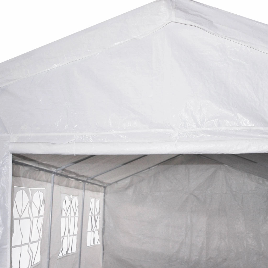 Tendone per festei, 4x8m, bianco, bianco