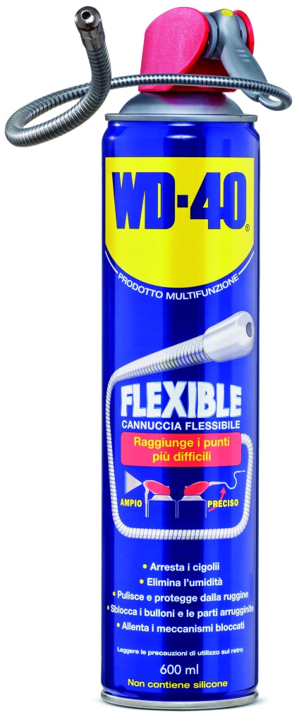 SPRAY WD-40 LUBRIFICANTE MULTIUSO FLEXIBLE ml. 600 6.00 pz