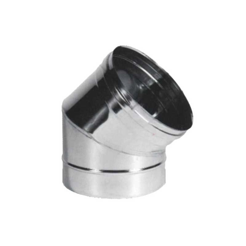 Gomito Inox Settori 45° 15 Maral