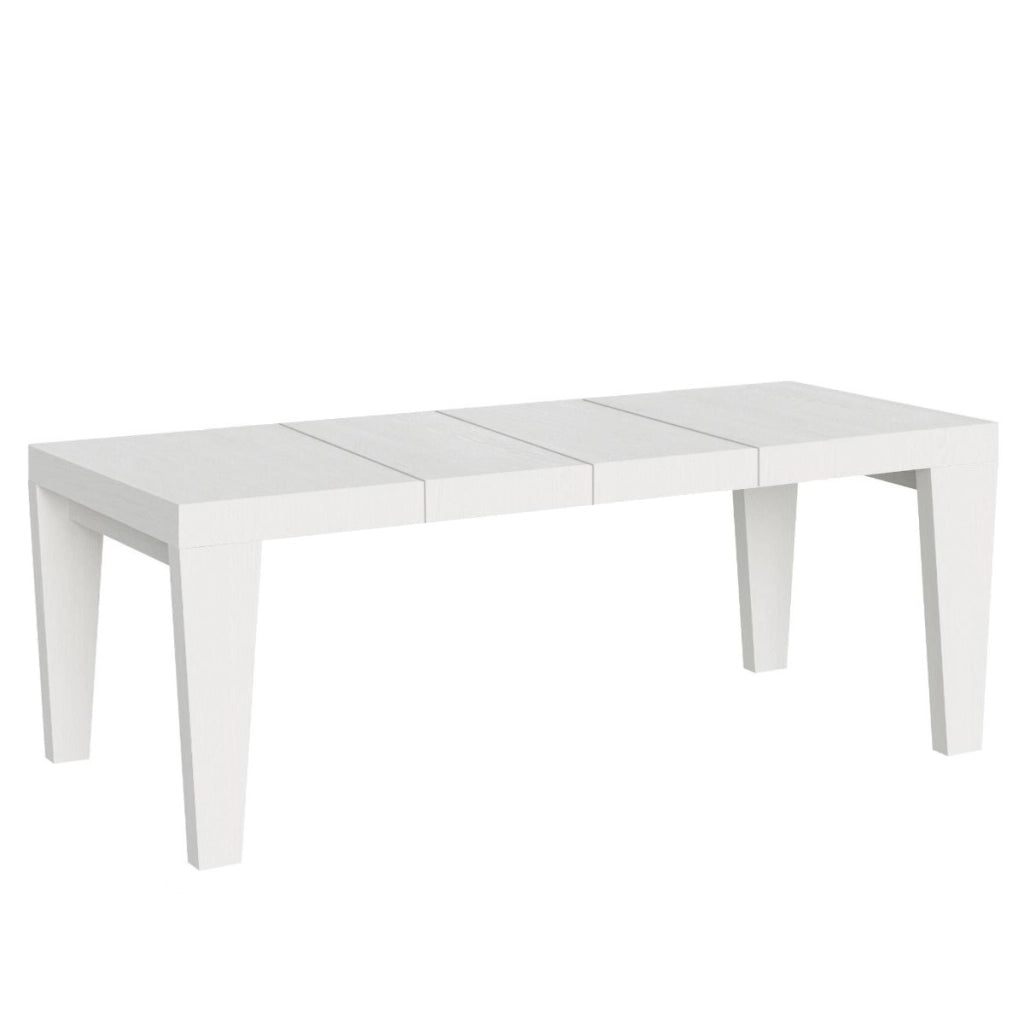 Tavolo allungabile 90x180/440 cm Pimbo Premium bianco frassino