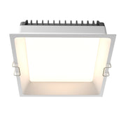 Maytoni Lampada da incasso Okno 1 luce LED integrato bianco metallo